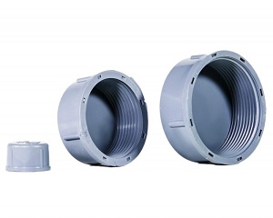 Nắp khóa PVC ren trong 34 dày Bình Minh