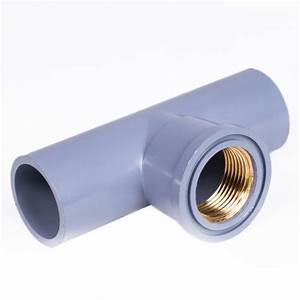 Tê PVC ren trong thau 27 dày Bình Minh