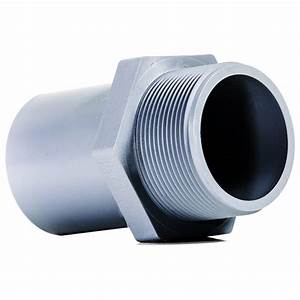 Nối PVC 21 ren ngoài 27 dày Bình Minh
