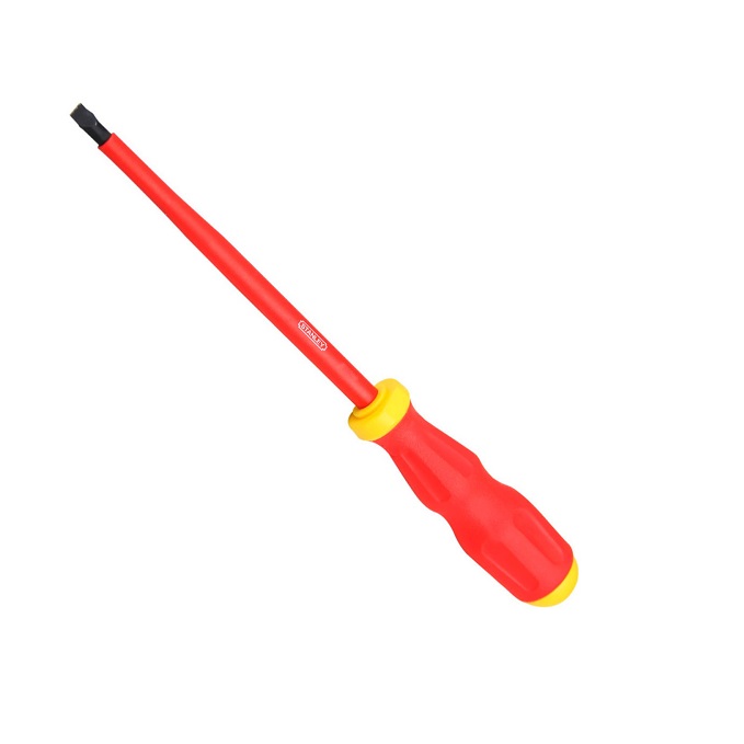 Tua vít dẹp cách điện VDE 4x100mm Stanley 65-967