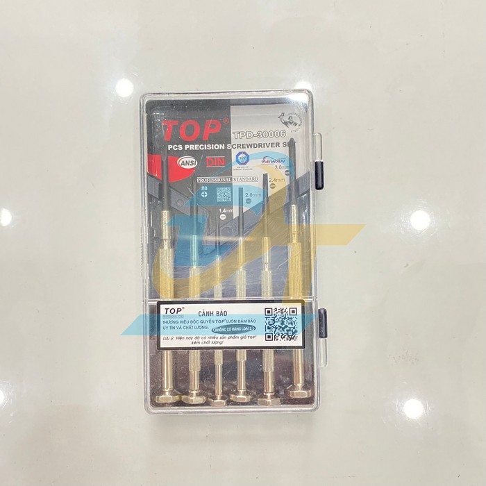 Bộ tua vít sửa đồng hồ, laptop 6 cây TOP TPD-30006