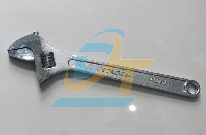 Mỏ lết cán trơn 450mm/18'' Tolsen 15006