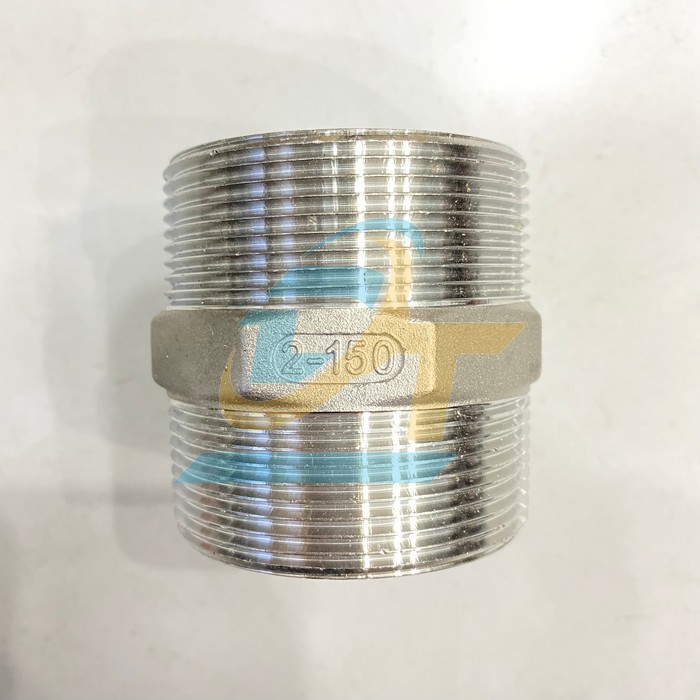 Nối 2 đầu ren ngoài (kép ren) inox 304 DN50 - Phi 60  VietNam | Giá rẻ nhất - Công Ty TNHH Thương Mại Dịch Vụ Đạt Tâm