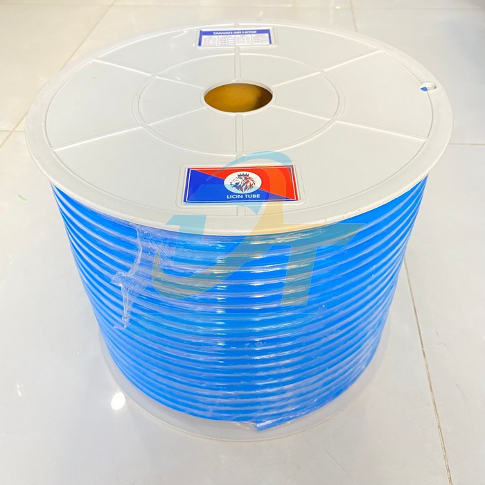Dây hơi PU 12x8mm LionTube - Màu xanh