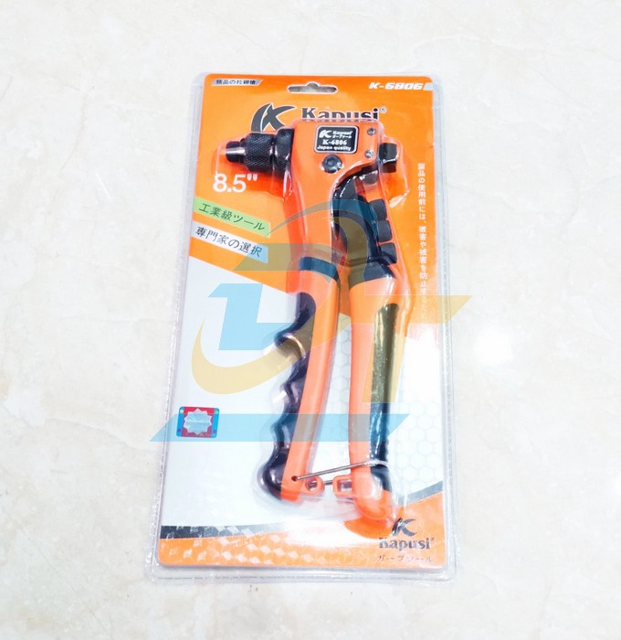 Kìm bấm rút Rive trợ lực 200mm Kapusi K-6806