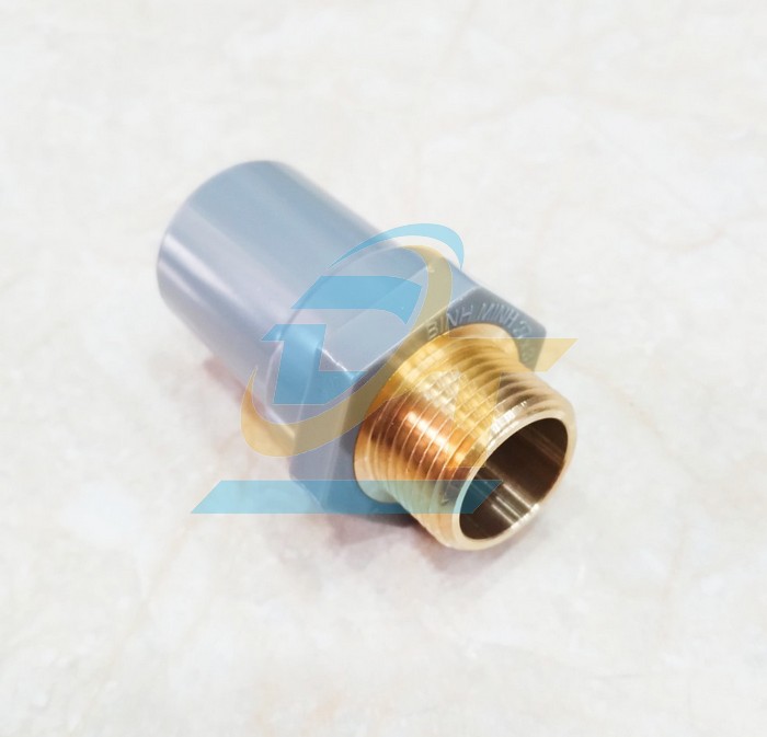 Nối PVC ren ngoài thau 27 dày Bình Minh