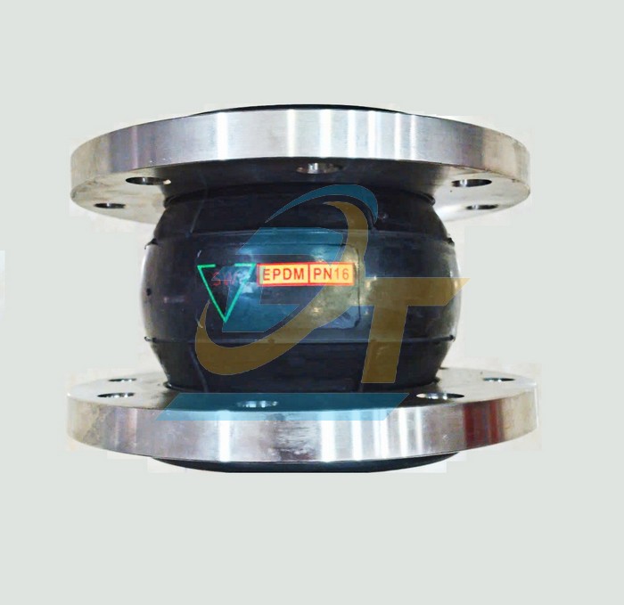 Khớp nối mềm cao su EPDM mặt bích inox 304 PN16 5" - DN125