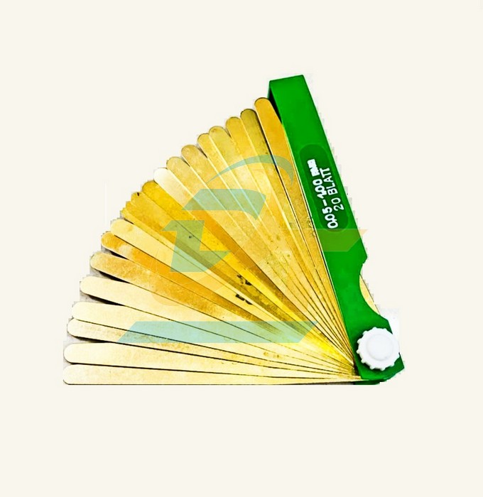 Thước l&aacute; đo khe hở bằng đồng 20 l&aacute; T2 0.05&ndash;1.0mm Holex 478210-20