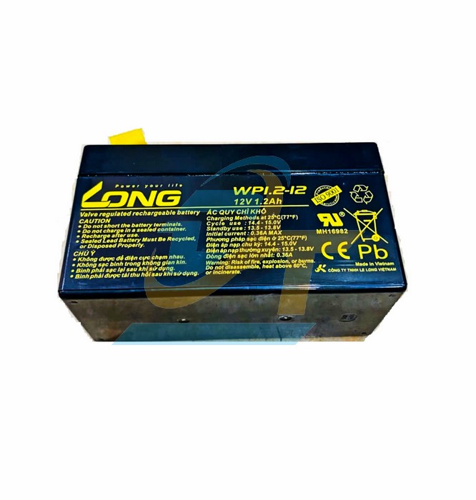 Ắc quy kh&ocirc; 12V 1.2Ah Long WP1.2-12