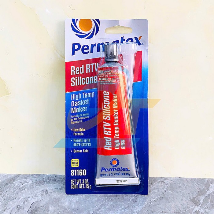Keo tạo gioăng chịu nhiệt Permatex 650&deg;F Red RTV Silicone 85gr