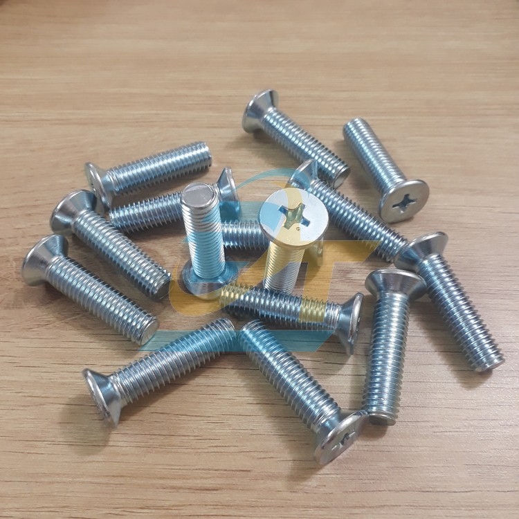 Bulong bake đầu bằng mạ kẽm M10x40  VietNam | Gi&aacute; rẻ nhất - C&ocirc;ng Ty TNHH Thương Mại Dịch Vụ Đạt T&acirc;m