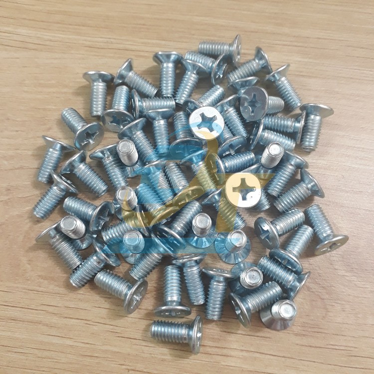 Bulong bake đầu bằng mạ kẽm M6x15  VietNam | Gi&aacute; rẻ nhất - C&ocirc;ng Ty TNHH Thương Mại Dịch Vụ Đạt T&acirc;m