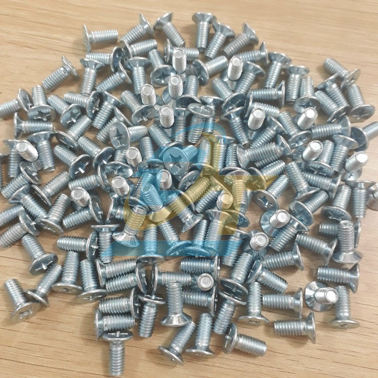 Bulong bake đầu bằng mạ kẽm M6x15  VietNam | Gi&aacute; rẻ nhất - C&ocirc;ng Ty TNHH Thương Mại Dịch Vụ Đạt T&acirc;m