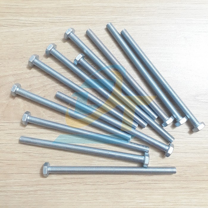 Bulong mạ kẽm M6x100
