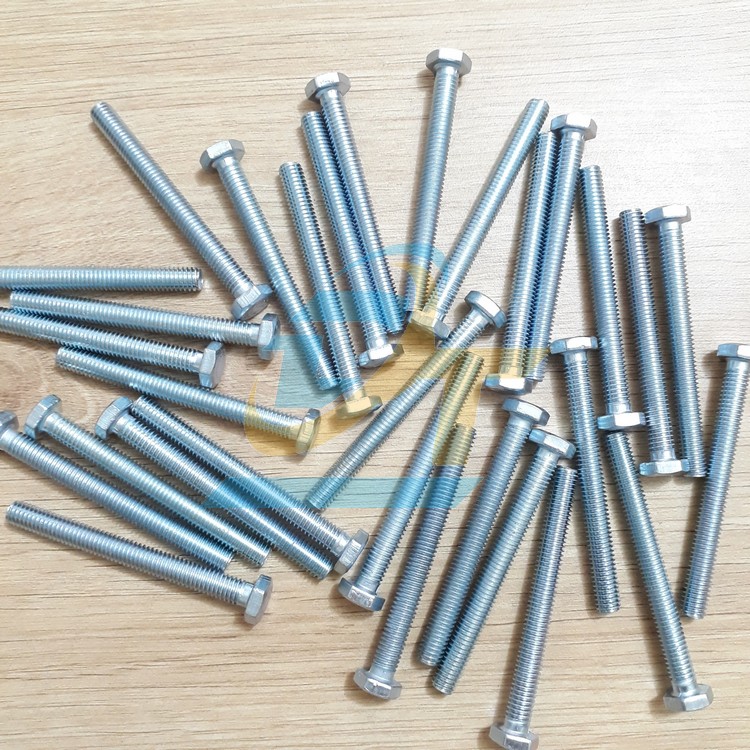 Bulong mạ kẽm M6x60