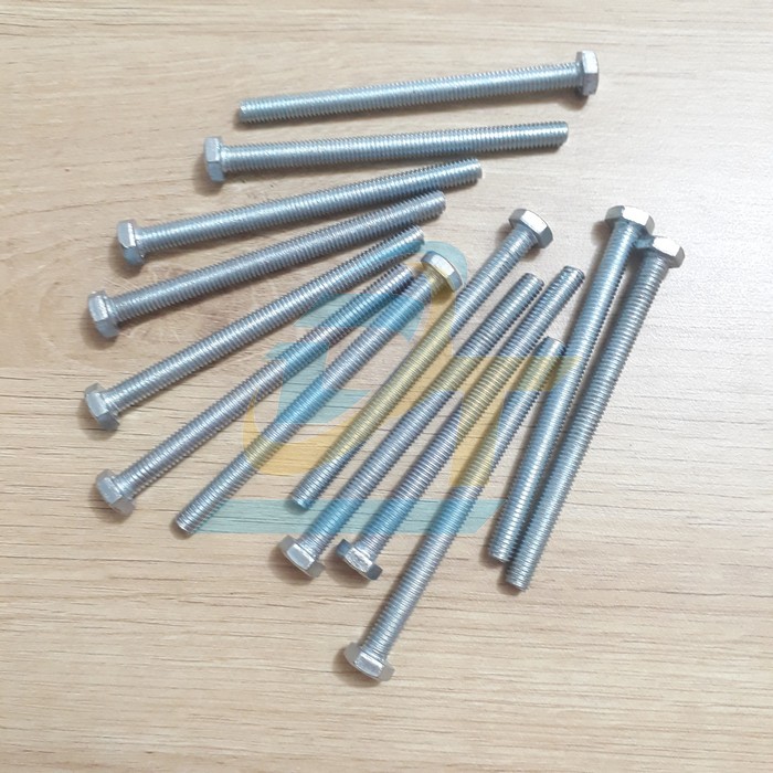 Bulong mạ kẽm M6x80