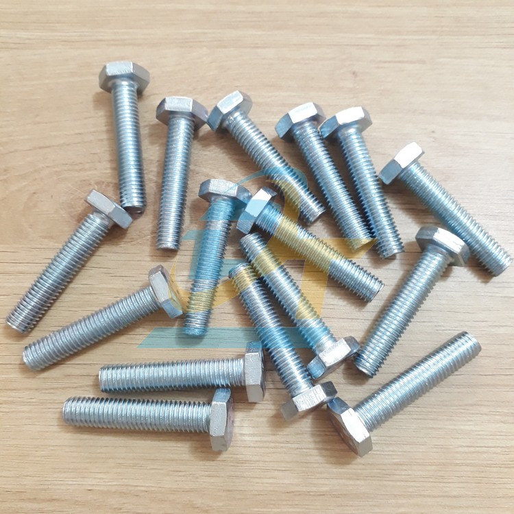 Bulong + con tán mạ kẽm M10x50