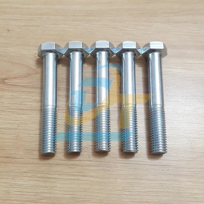 Bulong mạ kẽm ren lửng M12x80