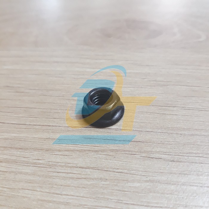 Tán liền long đền thép đen M6