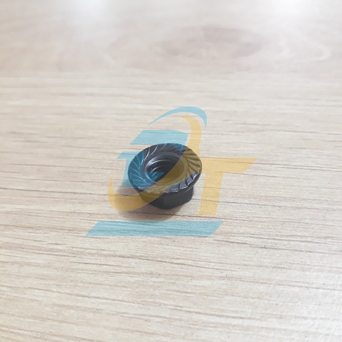 Tán liền long đền thép đen M6