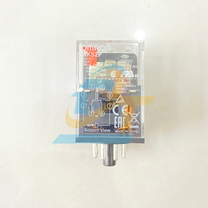 Relay trung gian 8 chân tròn Omron MKS2P 24VDC MKS2P Omron | Giá rẻ nhất - Công Ty TNHH Thương Mại Dịch Vụ Đạt Tâm