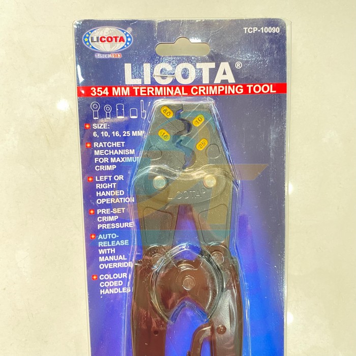 Kìm bấm cos số 25 Licota TCP-10090 TCP-10090 Licota | Giá rẻ nhất - Công Ty TNHH Thương Mại Dịch Vụ Đạt Tâm