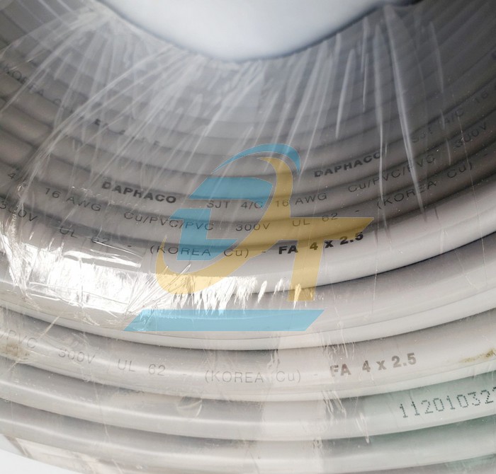 Cáp pha mềm 3 lõi VVCm 3x2.5mm2 Daphaco  Daphaco | Giá rẻ nhất - Công Ty TNHH Thương Mại Dịch Vụ Đạt Tâm