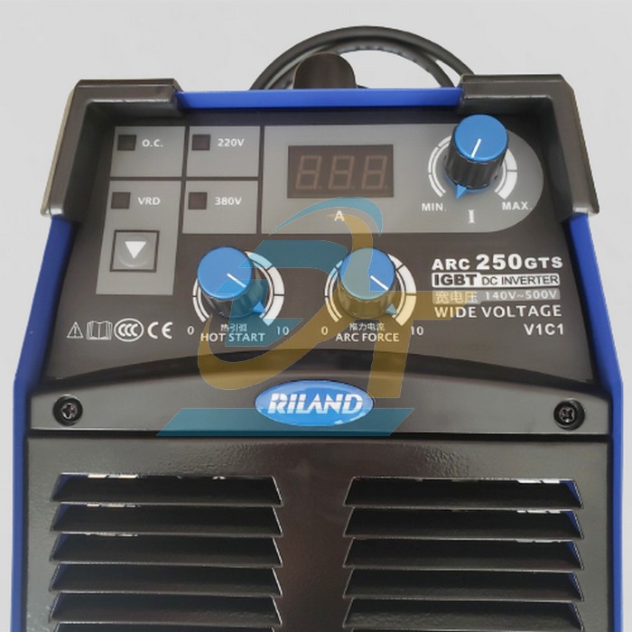 Máy hàn que 220V Riland ARC 250GTS ARC 250GTS RILAND | Giá rẻ nhất - Công Ty TNHH Thương Mại Dịch Vụ Đạt Tâm