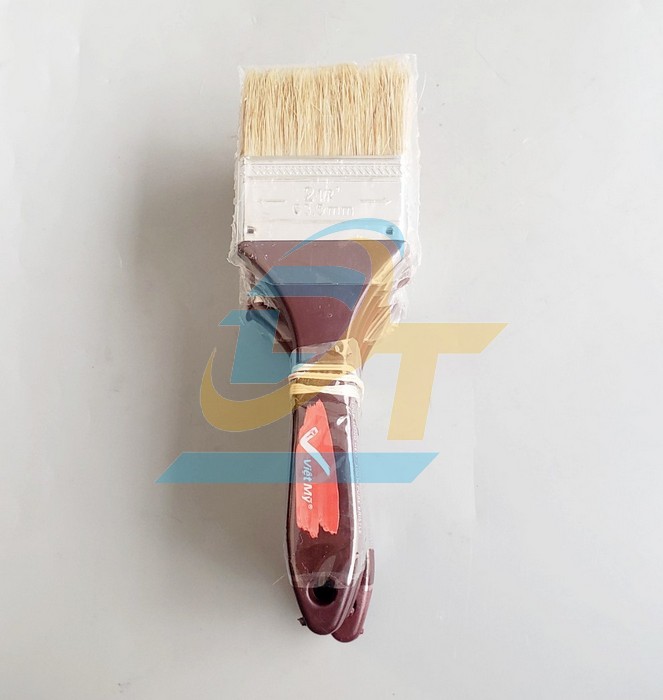 Cọ sơn cán nâu 2.5"/63.5mm Việt Mỹ  VietMy | Giá rẻ nhất - Công Ty TNHH Thương Mại Dịch Vụ Đạt Tâm