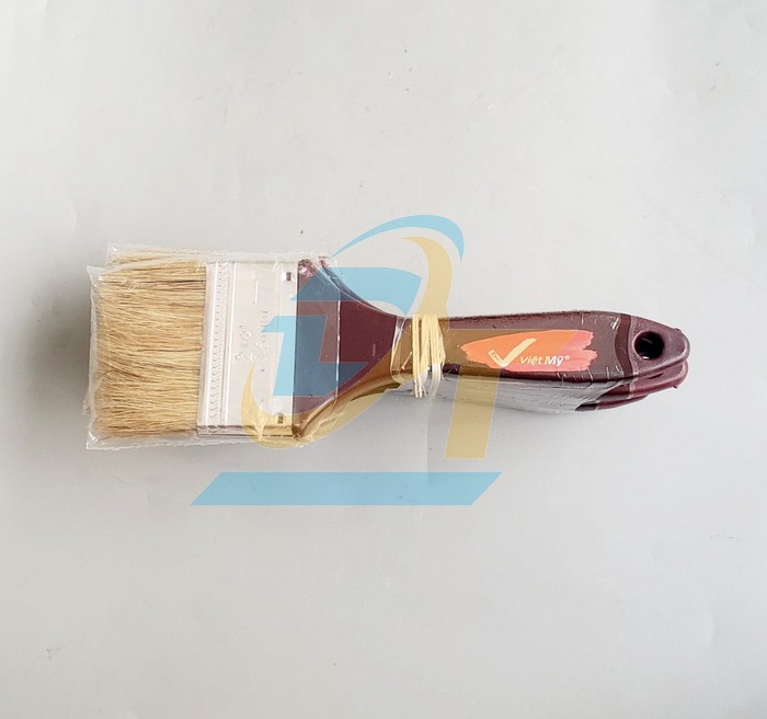 Cọ sơn cán nâu 2.5"/63.5mm Việt Mỹ  VietMy | Giá rẻ nhất - Công Ty TNHH Thương Mại Dịch Vụ Đạt Tâm