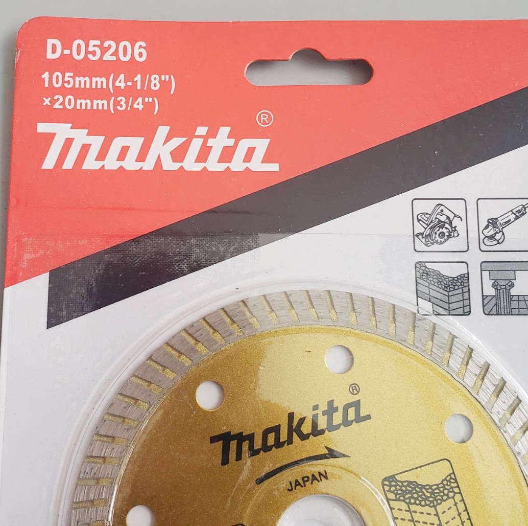 Lưỡi cắt gạch 105x20mm China D-05206 D-05206 Makita | Giá rẻ nhất - Công Ty TNHH Thương Mại Dịch Vụ Đạt Tâm