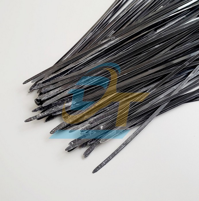 Dây rút nhựa đen 4x200mm (Bản 2.6mm)  VietNam | Giá rẻ nhất - Công Ty TNHH Thương Mại Dịch Vụ Đạt Tâm