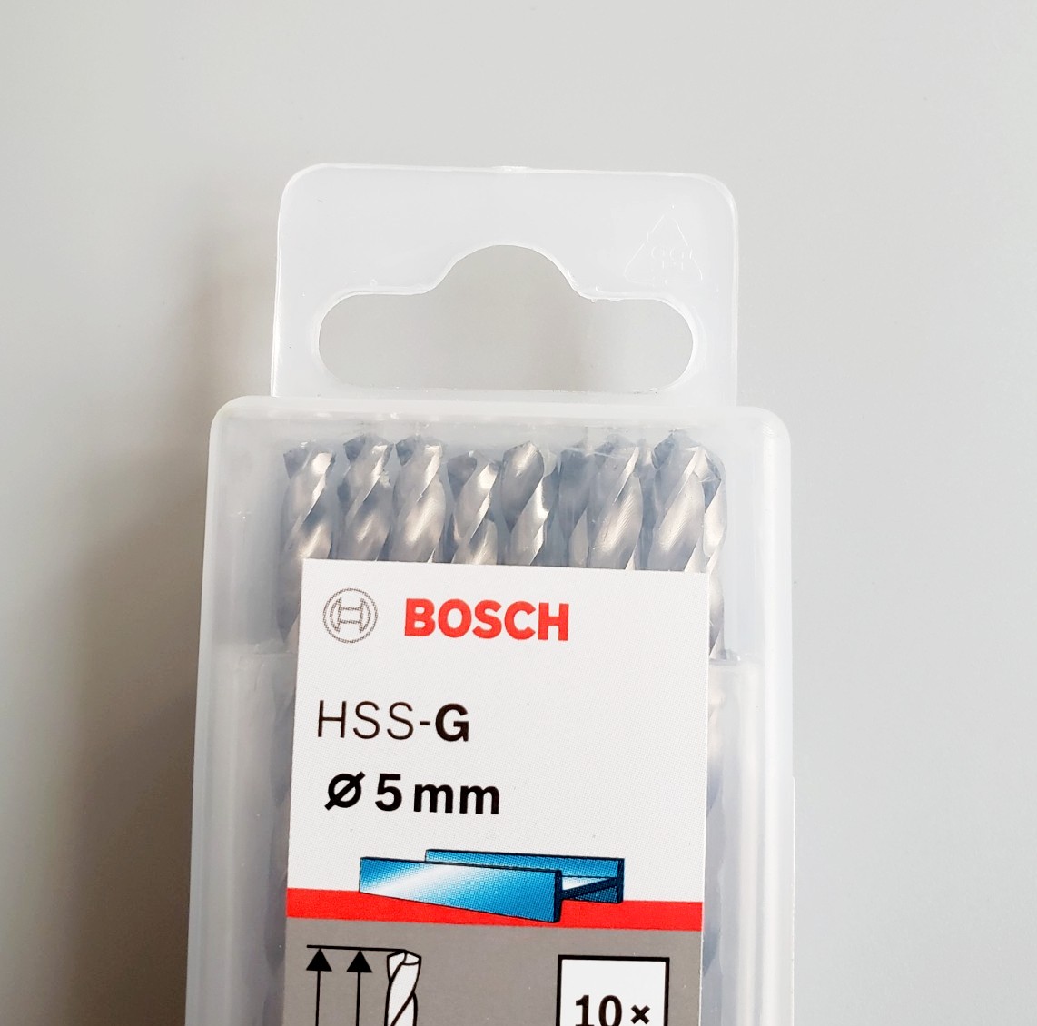 Mũi khoan sắt 5mm HSS-G Bosch 2608595062 2608595062 Bosch | Giá rẻ nhất - Công Ty TNHH Thương Mại Dịch Vụ Đạt Tâm