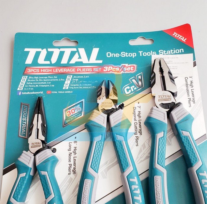 Bộ 3 kìm răng - cắt - nhọn Total THT2K0301S THT2K0301S Total | Giá rẻ nhất - Công Ty TNHH Thương Mại Dịch Vụ Đạt Tâm