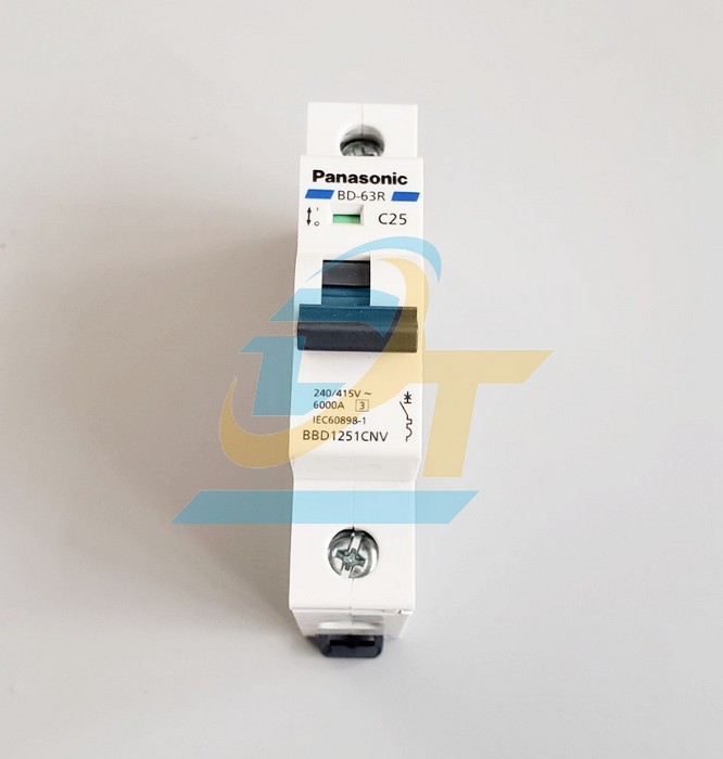 Cầu dao tự động MCB 1P 25A Panasonic BBD1251CNV BBD1251CNV Panasonic | Giá rẻ nhất - Công Ty TNHH Thương Mại Dịch Vụ Đạt Tâm