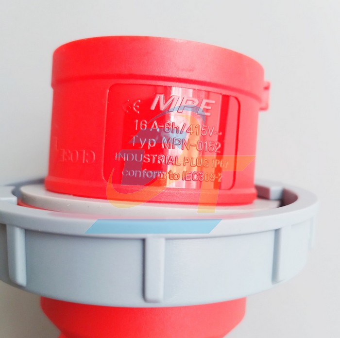 Phích cắm công nghiệp 3P 16A 415V MPE MPN-0152 MPN-0152 MPE | Giá rẻ nhất - Công Ty TNHH Thương Mại Dịch Vụ Đạt Tâm