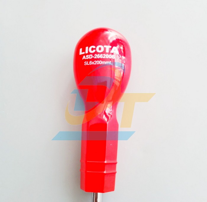 Tua vít dẹp cán bầu 6x200 Licota ASD-2662006 ASD-2662006 Licota | Giá rẻ nhất - Công Ty TNHH Thương Mại Dịch Vụ Đạt Tâm