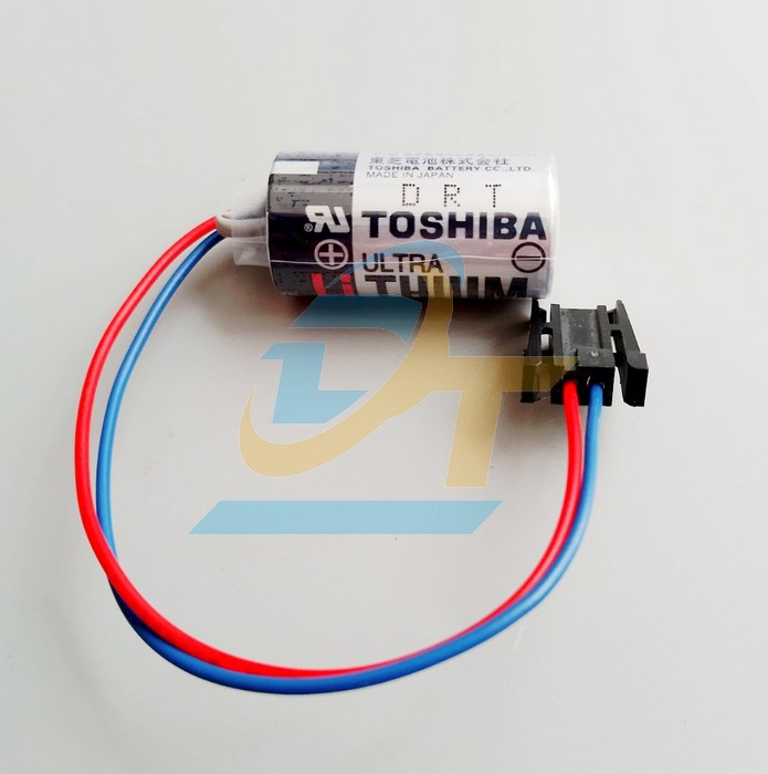 Pin nuôi nguồn Lithium 3.6V Toshiba ER17330 (Jack cắm)  TOSHIBA | Giá rẻ nhất - Công Ty TNHH Thương Mại Dịch Vụ Đạt Tâm