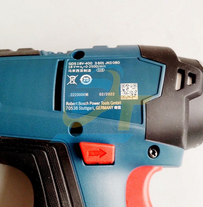Máy vặn vít dùng pin Bosch GDS 18V-400 GDS 18V-400 Bosch | Giá rẻ nhất - Công Ty TNHH Thương Mại Dịch Vụ Đạt Tâm
