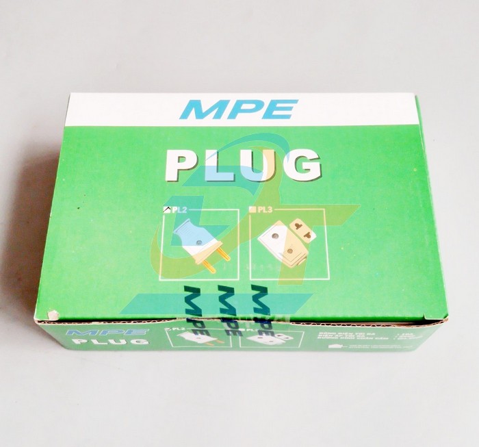 Phích cắm 2 chấu tròn MPE PL2  MPE | Giá rẻ nhất - Công Ty TNHH Thương Mại Dịch Vụ Đạt Tâm
