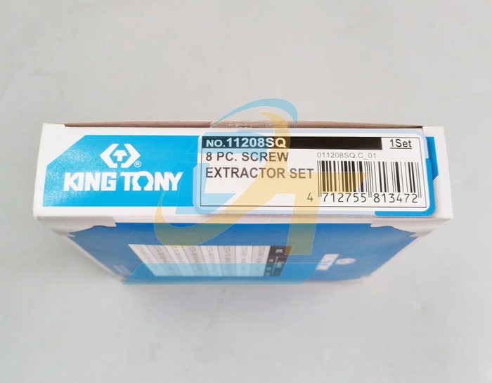 Bộ mũi ren lấy ốc gãy 8 chi tiết Kingtony 11208SQ 11208SQ KingTony | Giá rẻ nhất - Công Ty TNHH Thương Mại Dịch Vụ Đạt Tâm