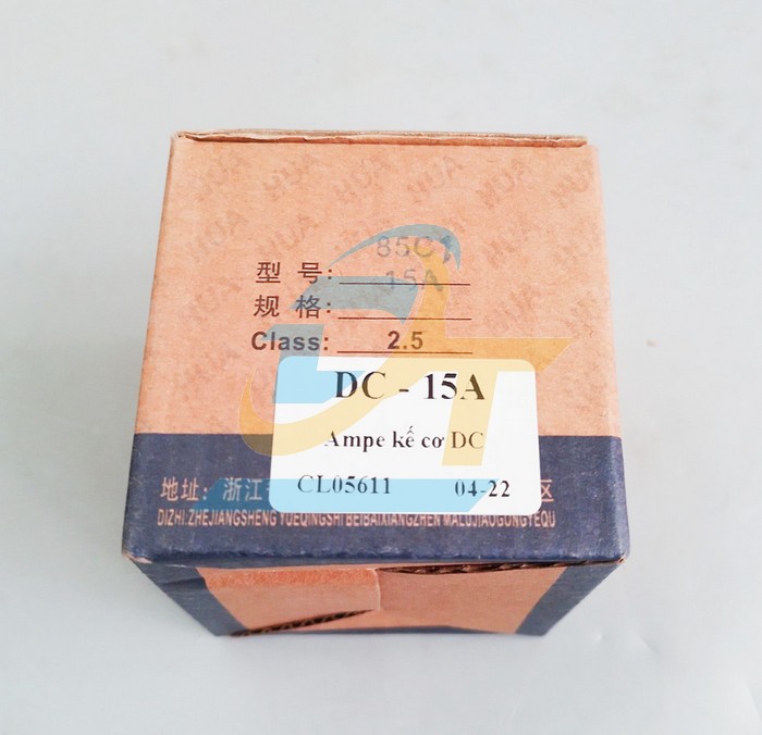 Ampe kế cơ 85C1 HUA DC 5A  HUA | Giá rẻ nhất - Công Ty TNHH Thương Mại Dịch Vụ Đạt Tâm