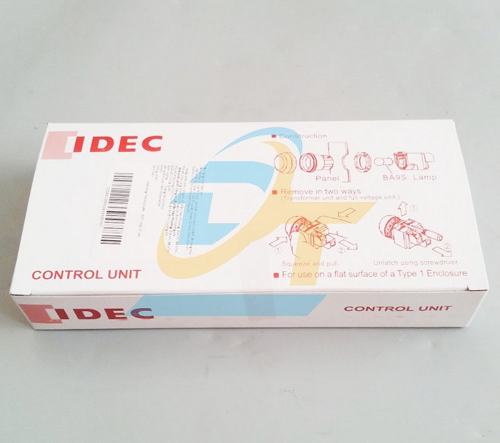 Đèn báo 24VDC phi 22 màu đỏ Idec YW1P-1EQ4R YW1P-1EQ4R IDEC | Giá rẻ nhất - Công Ty TNHH Thương Mại Dịch Vụ Đạt Tâm