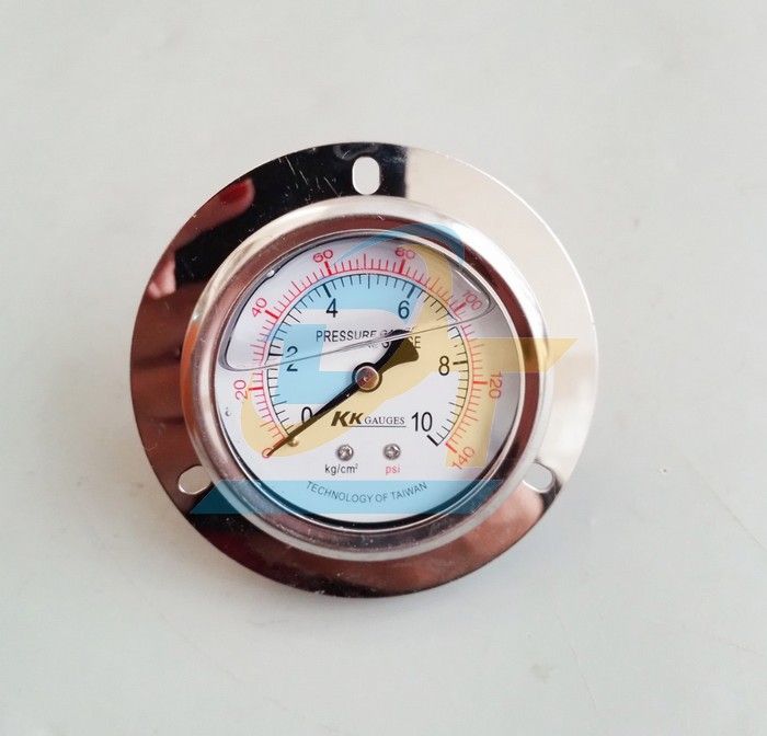 Đồng hồ đo áp suất 60mm 0-10kgf/cm2 (Chân sau ren 13mm)  KK-GAUGES | Giá rẻ nhất - Công Ty TNHH Thương Mại Dịch Vụ Đạt Tâm