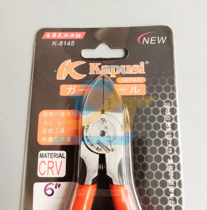 Kìm cắt vát 6"/150mm Kapusi K-8145-6 (K-8148) K-8145-6 Kapusi | Giá rẻ nhất - Công Ty TNHH Thương Mại Dịch Vụ Đạt Tâm