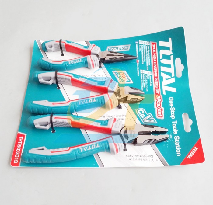 Bộ 3 kìm răng - cắt - nhọn Total THT2K0301S THT2K0301S Total | Giá rẻ nhất - Công Ty TNHH Thương Mại Dịch Vụ Đạt Tâm