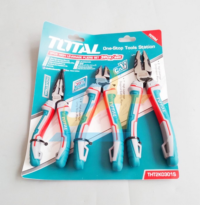 Bộ 3 kìm răng - cắt - nhọn Total THT2K0301S THT2K0301S Total | Giá rẻ nhất - Công Ty TNHH Thương Mại Dịch Vụ Đạt Tâm
