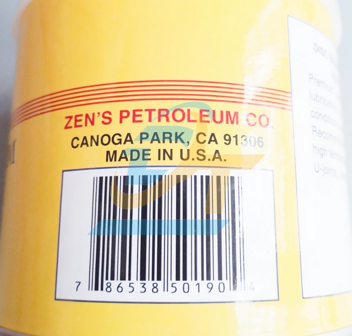 Mỡ bò chịu nhiệt Lithium Grease NLGI #3 Zen's 450g  ZEN'S | Giá rẻ nhất - Công Ty TNHH Thương Mại Dịch Vụ Đạt Tâm