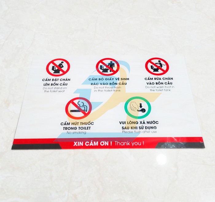 Biển báo mica giữ vệ sinh chung 20x30cm  VietNam | Giá rẻ nhất - Công Ty TNHH Thương Mại Dịch Vụ Đạt Tâm