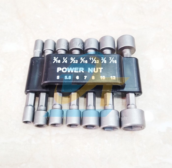 Bộ 14 đầu tuýp vặn ốc lục giác hệ inch và hệ mét Power Nut  China | Giá rẻ nhất - Công Ty TNHH Thương Mại Dịch Vụ Đạt Tâm